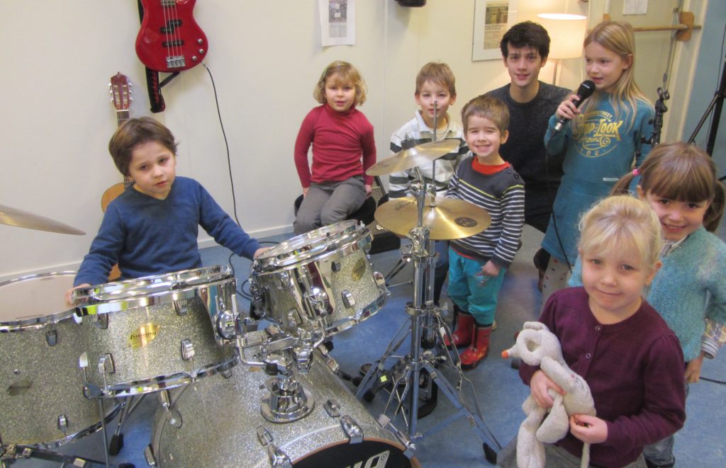 Instrumenten uitproberen